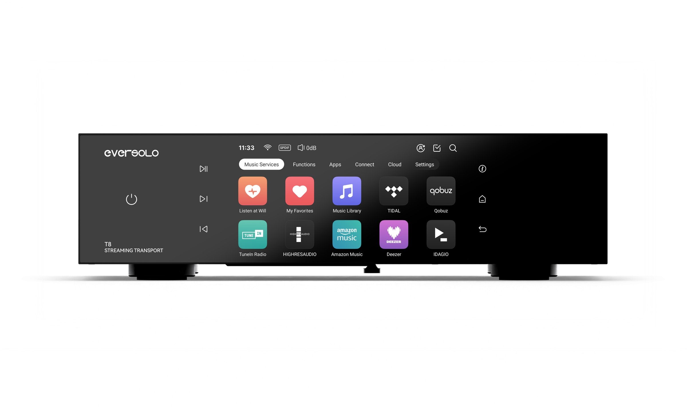 Eversolo T8 Streaming Transport